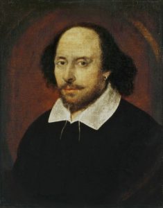 The Chandos Portrait of William Shakespeare, vermutlich von John Taylor