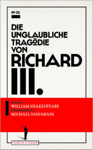 Cover "Richard III." Das Cover von "Richard III." (300 dpi)