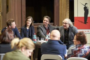 Klaus Eckel, Helen Zellweger, Christoph Wagner-Trenkwitz und Michael Niavarani, copyright Schultz & Schirm und Markus Wache
