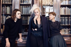 Die drei SchauspielerInnen von "Chikago" in der Wortwiege Wien, copyright Christian Mair