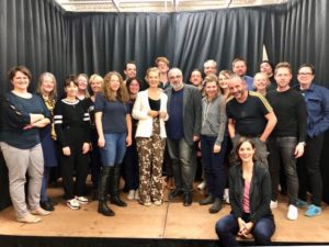 Team beim "Projekt Aristophanes" am 8. und 9. Mai 2019